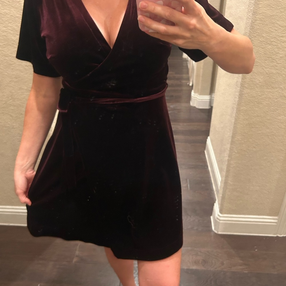 Elegant Purple Dress